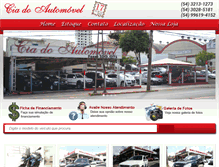 Tablet Screenshot of ciadoautomovel.com.br